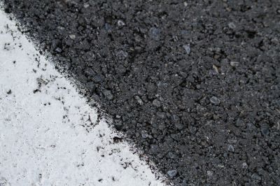 Asphalt Paving Close-up